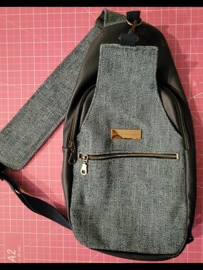 Blue Sling Backpack